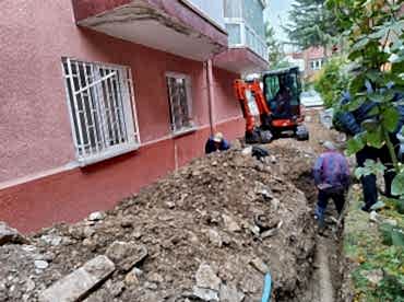 İncek Altyapı Çalışması